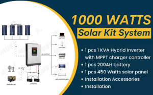 1KVA Solar System - Solarman.co.ke