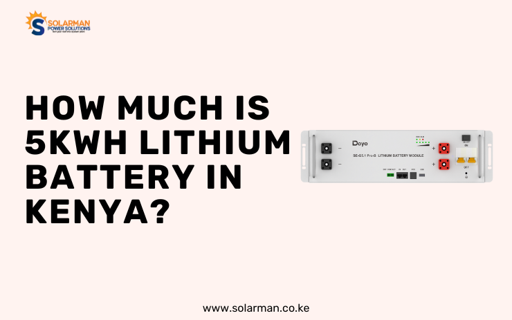 How Much Is 5kWh Lithium Battery In Kenya - solarman.co.ke