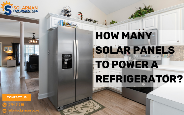 How Many Solar Panels To Power A Refrigerator