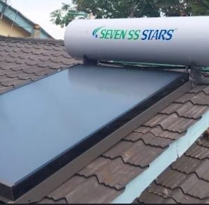 Seven Stars Flat Panel Solar Water Heater