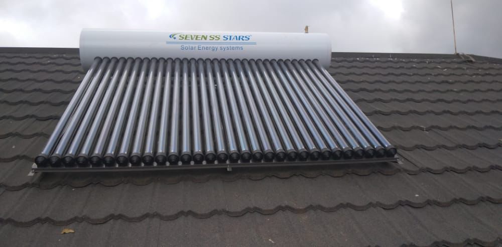 Seven Stars Solar Non-Pressurized Solar Water Heater