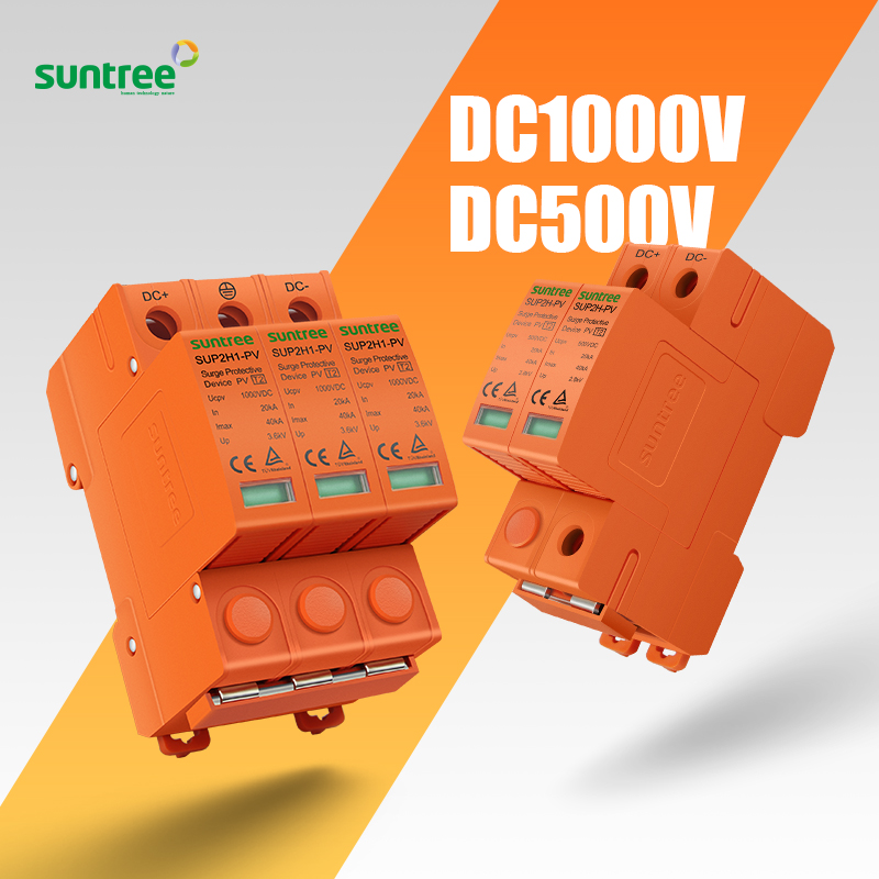 DC SPD 2P – 500V DC / 1000V DC Surge Protection Device