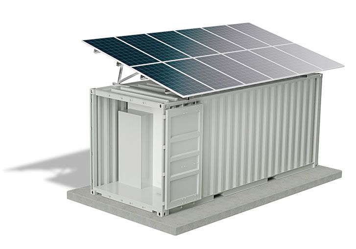 Solar-Powered Battery Swapping Station (20ft & 40ft Containers)